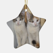 Babykatzen Keramikornament (Links)