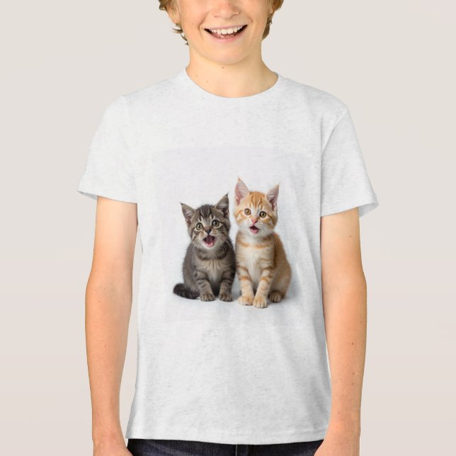 Babykatzen Kinder T - Shirt (Vorderseite)