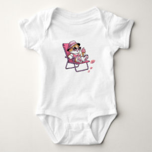 Babykatzeneis Baby Strampler