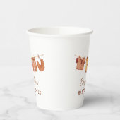 Babykleide Babydusche Pappbecher (Links)