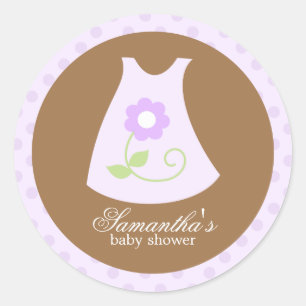 Babykleideräume Runder Aufkleber