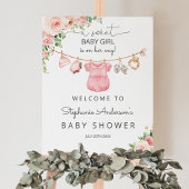 Babykleidung Baby Dusche Begrüßungszeichen Poster