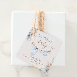 Babykleidung Babydusche Geschenkanhänger