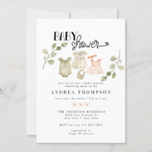 Babykleidung | Boho Girl Baby Shower