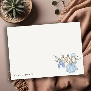 Babykleidung Essential Baby Dusche für niedliche B Mitteilungskarte