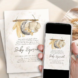 Babykleidung Geschlecht Neutral Baby Sprinkle Einladung