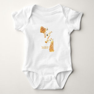 Babykleidung Giraffe und Baby sind Sie mein Baby Strampler