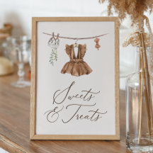 Babykleidung Girl Babydusche Süßigkeiten und Lecke