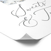 Babykleidung Kinderdusche Süßigkeiten und Leckerei Poster (Ecke)