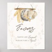 Babykleidung Neutrale Babydusche Nehmen Sie eine L Poster (Vorne)