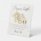 Babykleidung Windeln Windeln Baby Duschgel Spiel Sockelschild (Vorderseite)