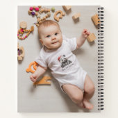 Babykoala mit Weihnachtsmütze, anpassbar Notizblock (Rückseite)