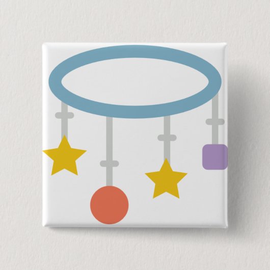 Babykreismobil Button (Vorderseite)
