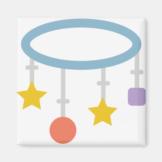 Babykreismobil Magnet (Vorne)