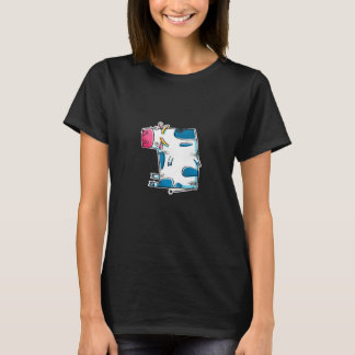 Babykuh Bauernhof Tier Kuh T-Shirt