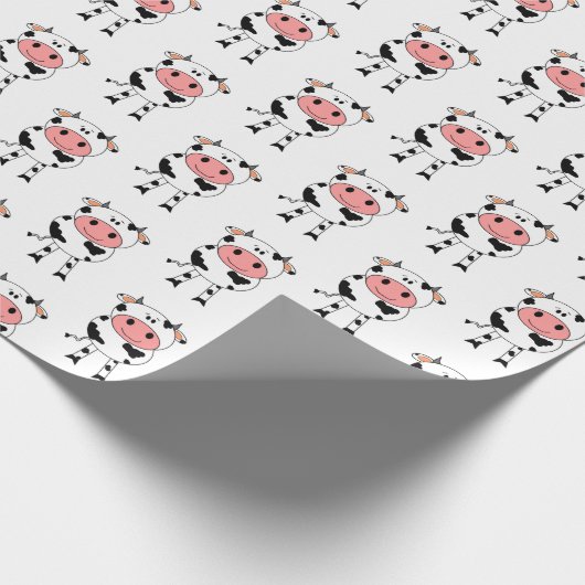 Babykuh Geschenkpapier (Ecke)