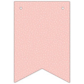 Babykuh mit geblümtem Kinderzimmer/Duschdekor Wimpelkette (Erste Fahne)