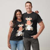 Babykuhkalb mit Windeln T-Shirt (Unisex)