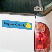 Babyküken, veganes Küken Autoaufkleber (Auf Lkw)