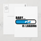 Babyladung Postkarte (Vorne/Hinten)