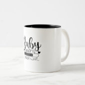 Babyladung Zwei-Tone-Kaffee-Tasse Zweifarbige Tasse (VorderseiteRechts)