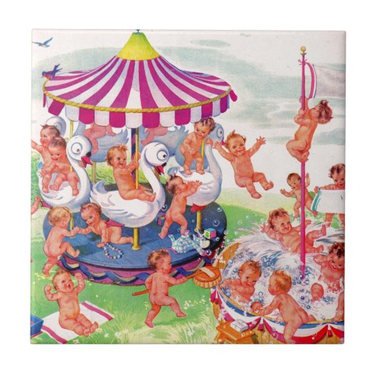 Babyland Fliese (Vorderseite)