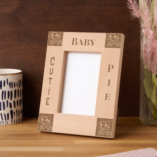 Babylaserrahmen Geätzte Rahmen (Linke Ecke)