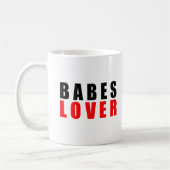 Babyliebhaber Kaffeetasse (Links)