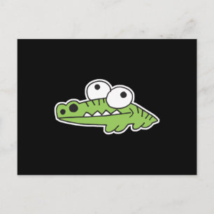 Babyligator Postkarte