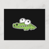 Babyligator Postkarte (Vorderseite)