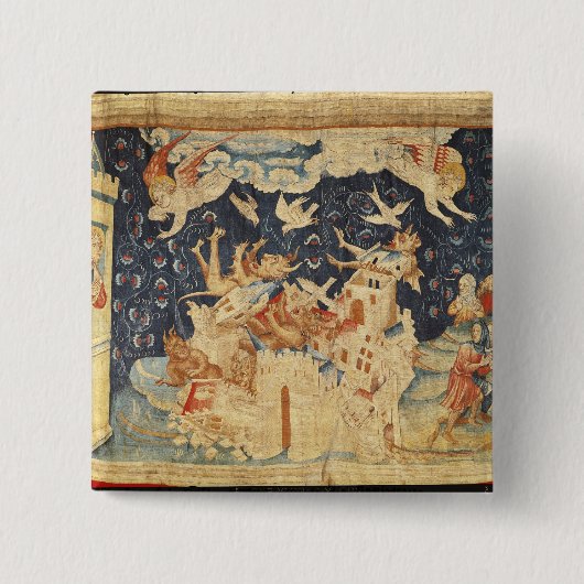 Babylon drang durch Dämonen ein Button (Vorderseite)