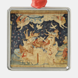 Babylon drang durch Dämonen ein Ornament Aus Metall