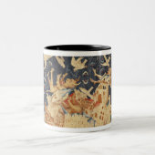 Babylon drang durch Dämonen ein Zweifarbige Tasse (Mittel)