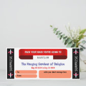 Babylon Travel Geschenkgutschein (Stehend Vorderseite)