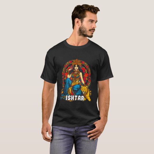 Babylonian Mythology Ishtar T-Shirt (Vorne ganz)