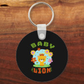 Babylöwe Schlüsselanhänger (Vorderseite)