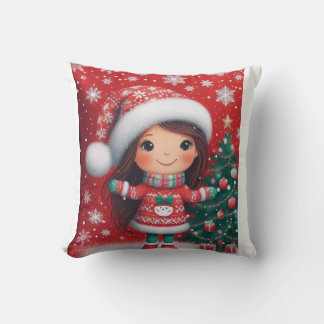 Babymädchen-Designkissen Kissen