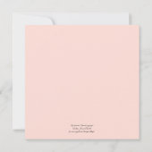 Babymädchen-Duschvorrichtung Lass des Abenteuerbeg Einladung (Rückseite)