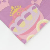 Babymädchen-Prinzessinmuster-Fleecedecke Fleecedecke (Ecke)