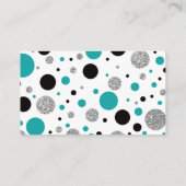 Babymädchen, Windelruderfahrschein, Imitate Glitze Begleitkarte (Rückseite)