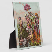 Babymäuse in einem Korb Fotoplatte (Seite)