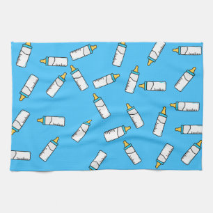 BabyMilchflaschemuster Geschirrtuch