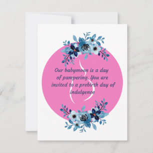 Babymoon Wellness-Center Day Feiertagskarte