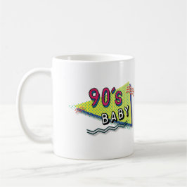 Babymuster der 90er Jahre Kaffeetasse