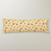 Babymuster mit niedlichen Vögeln Seitenschläferkissen (Rückseite)