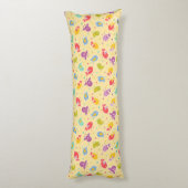 Babymuster mit niedlichen Vögeln Seitenschläferkissen (Rückseite (Vertikal))