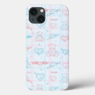 Babymuster mit Teddybär Case-Mate iPhone Hülle