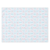 Babymuster mit Teddybären Tischdecke (Vorderseite (Horizontal))