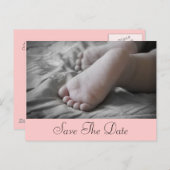 Babynahrung Ankündigungspostkarte (Vorne/Hinten)