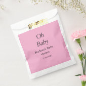 Babynahrung Baby Dusche Datum einfach minimal Geschenktütchen (Versiegelt)